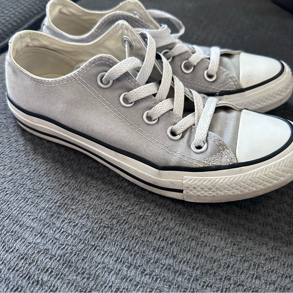 Converse Gray Chuck Taylor All-Star Sneakers 6 - Picture 4 of 8